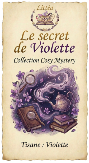 the litteraires tisane violette tisane douce thé florales sucrés