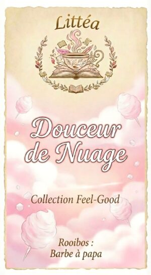 thé barbe à papa rooibos barbe à papa thé sucré thé littéraire rooibos sucré rooibos littéraire thé doux rooibos doux thé coeur thé fruité