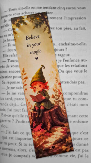 Marque-page N°28 lutin féerie