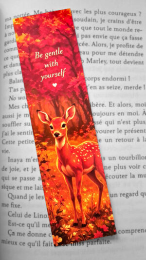 Marque-page N°33 biche féerie
